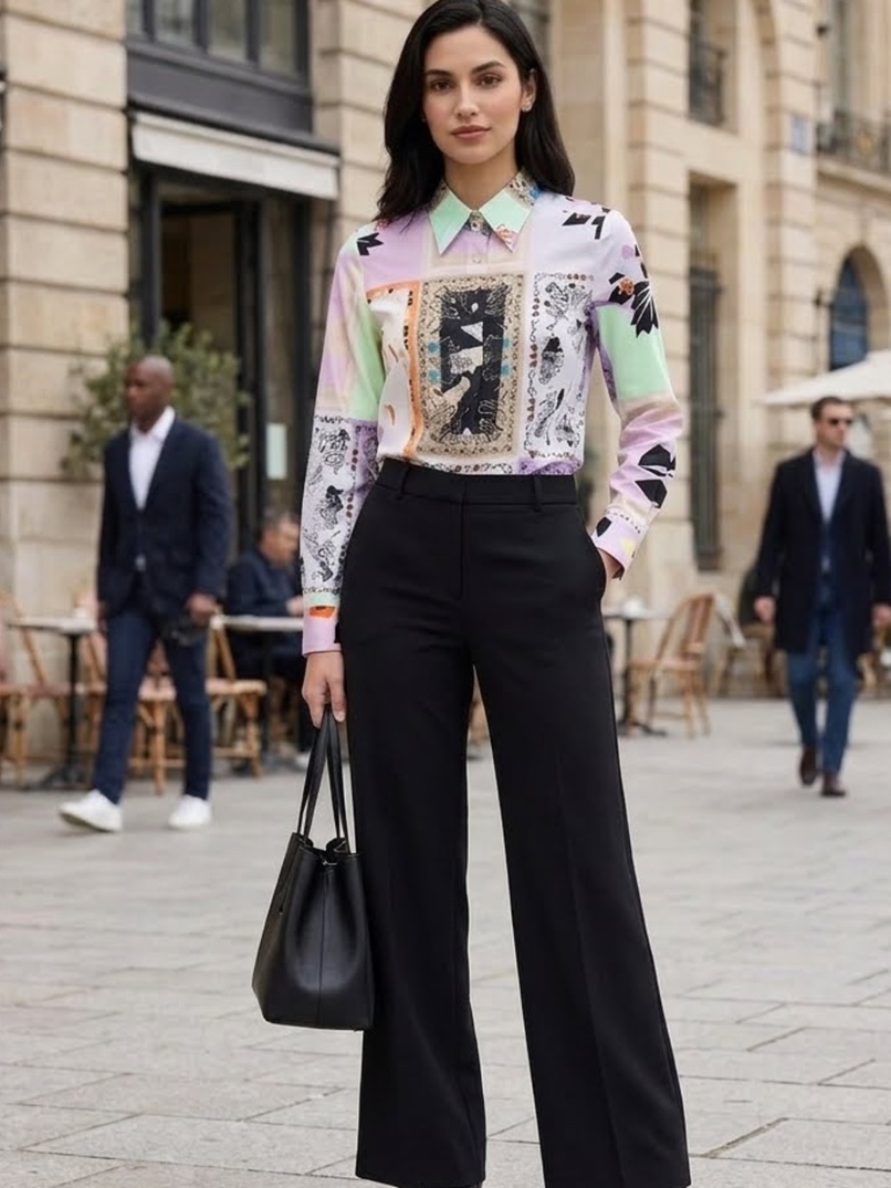 Etro Pastel Coloured Business Casual Shirt